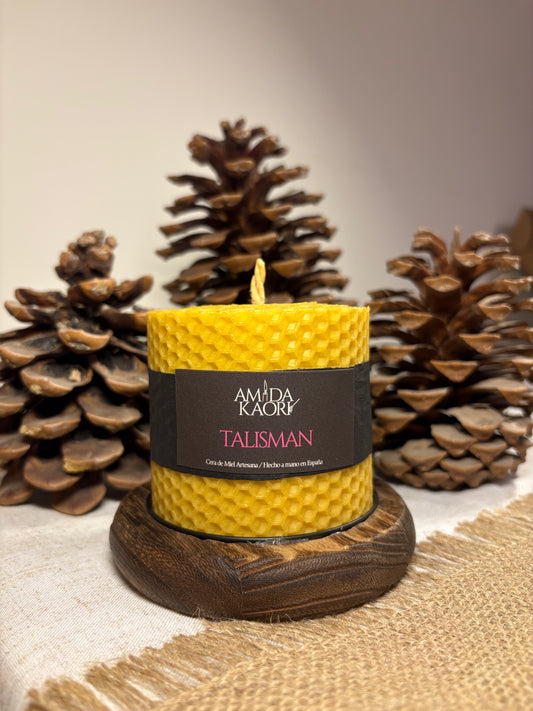 Talisman - Vela de Miel Artesanal Premium
